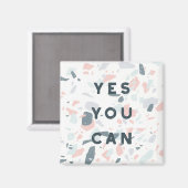 Typografie - Ja, je kunt Magneet (Voorkant / Achterkant)