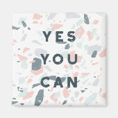 Typografie - Ja, je kunt Magneet (Voorkant)