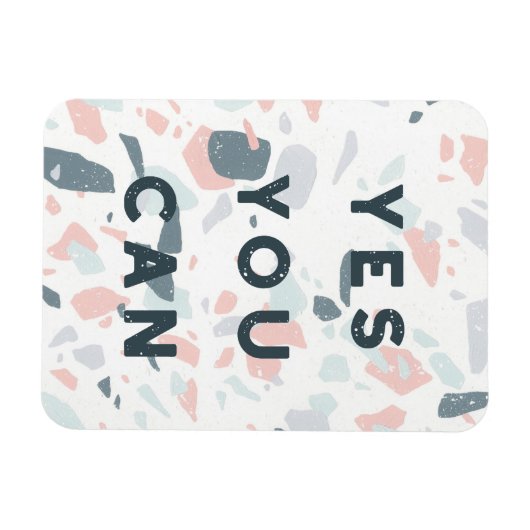 Typografie - Ja, je kunt Magneet (Horizontaal)