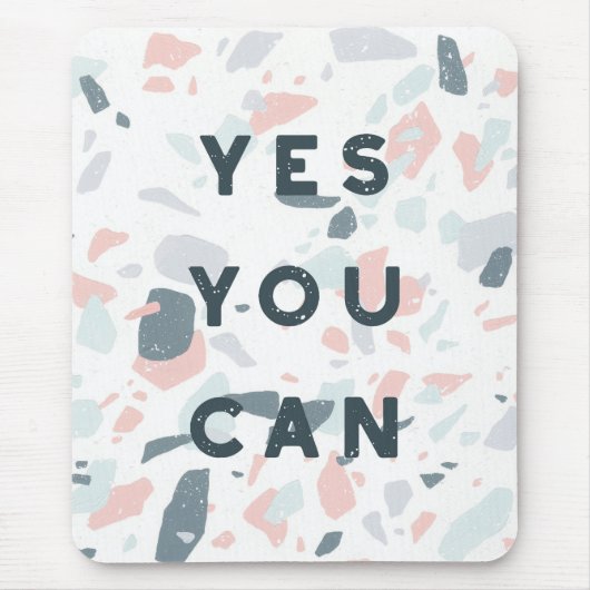 Typografie - Ja, je kunt Muismat (Voorkant)