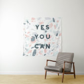 Typografie - Ja, je kunt Wandkleed (In Situ (horizontaal))