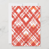 Typografie Joyful Holiday / Christmas Photo Card Feestdagenkaart (Achterkant)