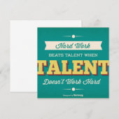 typografie kaart (Voorkant / Achterkant)