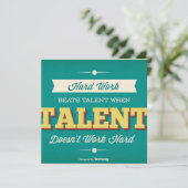 typografie kaart (Staand voorkant)