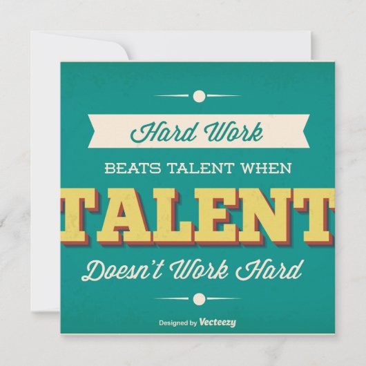 typografie kaart (Voorkant)
