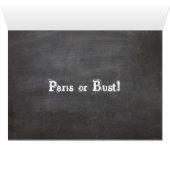 Typografie-kalligrafie Parijs Frankrijk Eiffel Tow (Binnen Horizontaal (Onder))