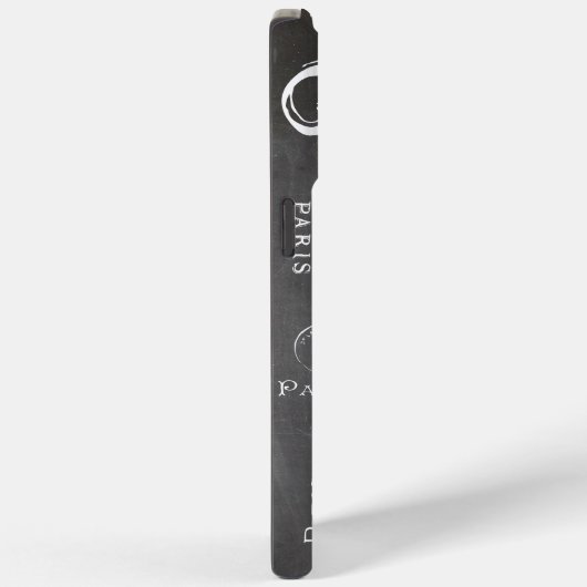 Typografie-kalligrafie Parijs Frankrijk Eiffel Tow Case-Mate iPhone Case (Achterkant / Rechts)