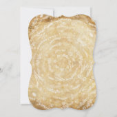 Typografie-kalligrafie Parijs Frankrijk Eiffel Tow Kaart (Achterkant)