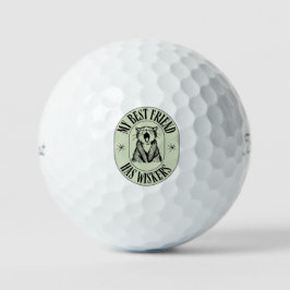 Typografie Kat Liefhebbers Huisdierliefhebber Katt Golfballen