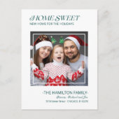 Typografie kerstbeweging Aankondiging Foto (Voorkant)