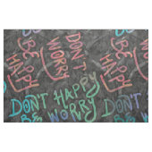 Typografie kleurrijk stof (Fat Quarter)