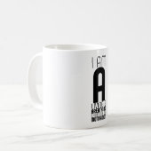 TYPografie koffiemok (Voorkant links)