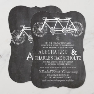 Typografie-kringbandrolfiets gebouwd voor twee kaart