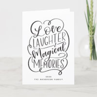 Typografie| Liefde Gelach Magische Memories
