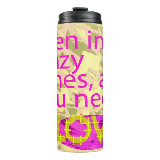 Typografie Loving Inspiration Thermosbeker (Voorkant)