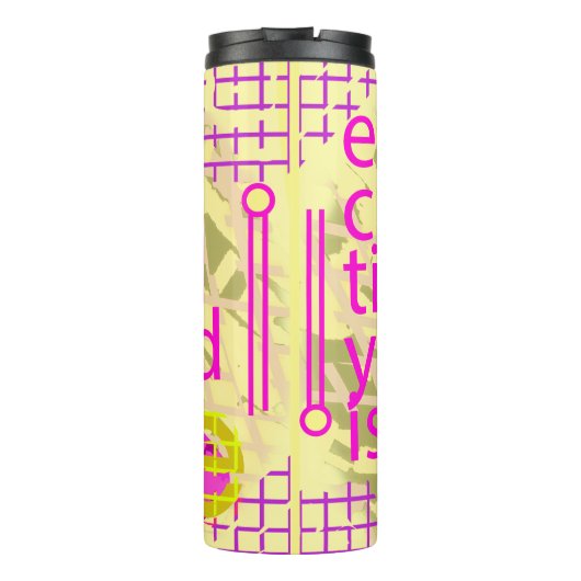 Typografie Loving Inspiration Thermosbeker (Achterkant)