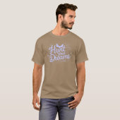 typografie met dierlijke kunst grappig t-shirt (Voorkant volledig)