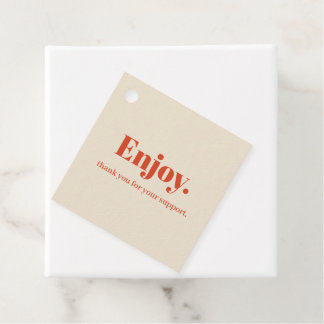 Typografie Minimalistisch Hang Label Design
