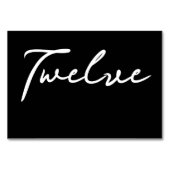 Typografie Minimalistische bruiloft Kaart (Voorkant)