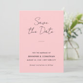 Typografie Modern Sjabloon Blush Roze Elegant (Staand voorkant)