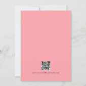 Typografie Modern Sjabloon Blush Roze Elegant (Achterkant)