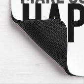 typografie motivatie prijsopgave maakt het mogelij muismat (Hoek)