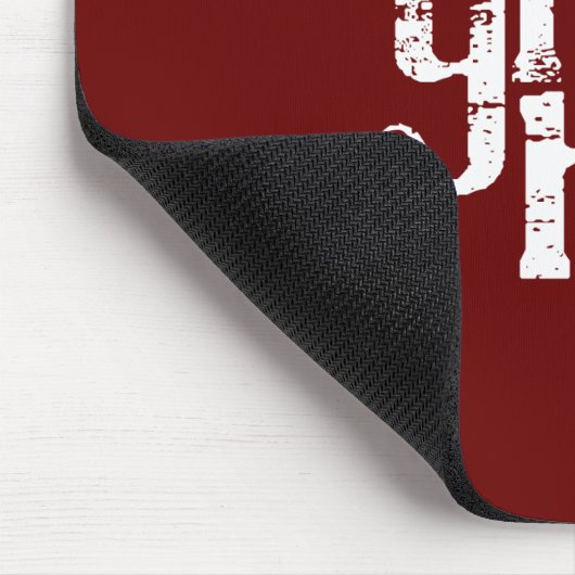 Typografie Mousepad Muismat (Hoek)