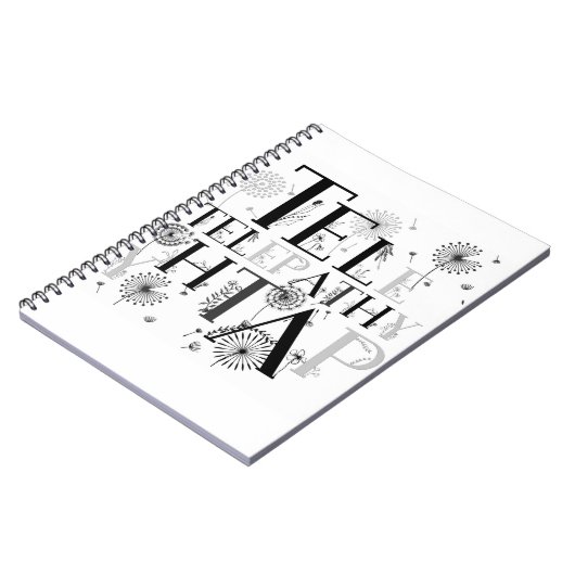 Typografie Notitieboek (Linkerzijde)