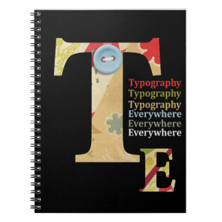 Typografie Notitieboek