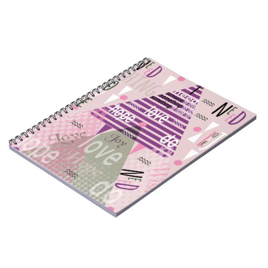 Typografie Notitieboek (Linkerzijde)