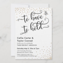 Typografie 'Om te hebben en te houden', nepgouden 