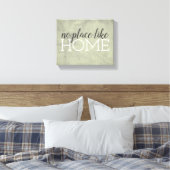 typografie omwikkelde canvas home quote afdruk (Insitu (Slaapkamer))