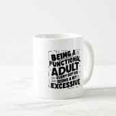 Typografie ontwerp Motiverend Koffiemok (Voorkant rechts)