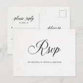 Typografie op papier voor Waterverf | Keuze uit ma Briefkaart (Voorkant / Achterkant)