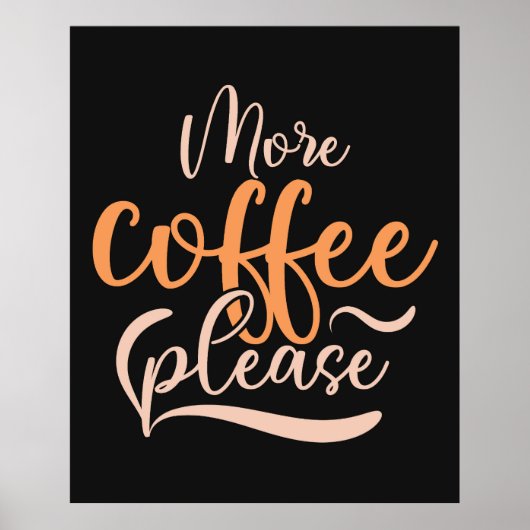 Typografie op shirt poster (Voorkant)