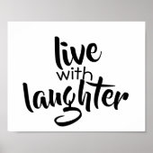 typografie poster zwart - wit (Voorkant)