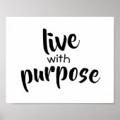 typografie poster zwart - wit (Voorkant)