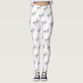  typografie Quote Leggins Leggings
