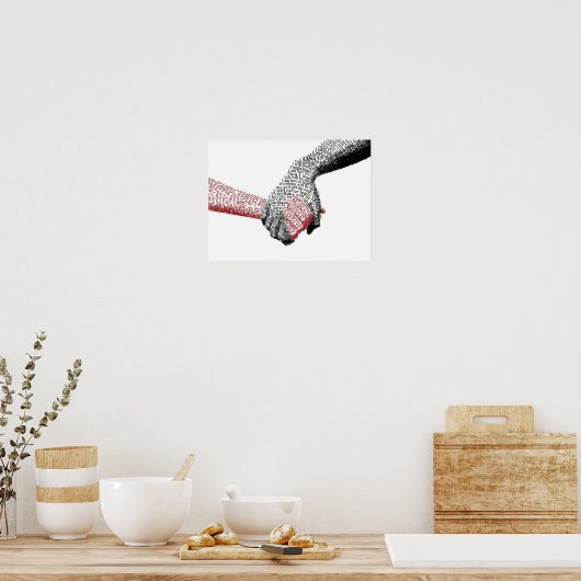 typografie quote poster (Keuken)