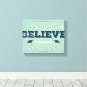 Typografie quote Poster Canvas Afdruk (Insitu (Houten vloer))