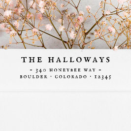  typografie retouradres  zelfinktende stempel