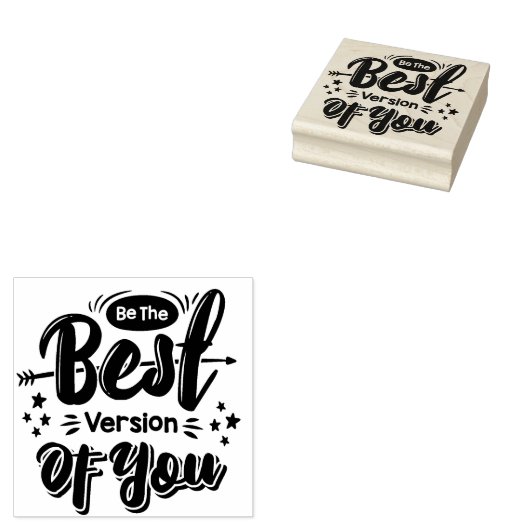 Typografie Rubberstempel (Gestempeld)