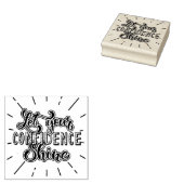 Typografie Rubberstempel (Gestempeld)