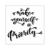 Typografie Rubberstempel (Afrduk)