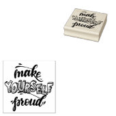 Typografie Rubberstempel (Gestempeld)