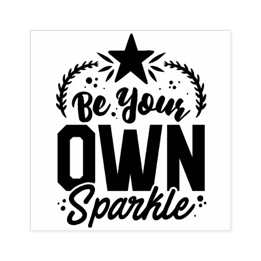 Typografie Rubberstempel (Afrduk)