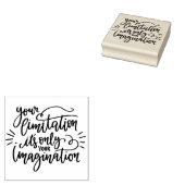 Typografie Rubberstempel (Gestempeld)