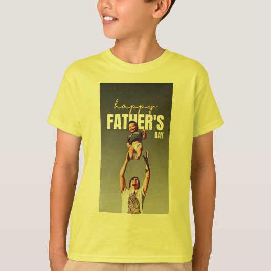 Typografie schattig vader tshirt (Voorkant)