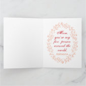 Typografie Schattige Eenvoudige Moderne Elegante M Kaart (Binnen)