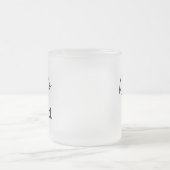 Typografie Schrijf het boek dat u wilt lezen Matglas Koffiemok (Center)